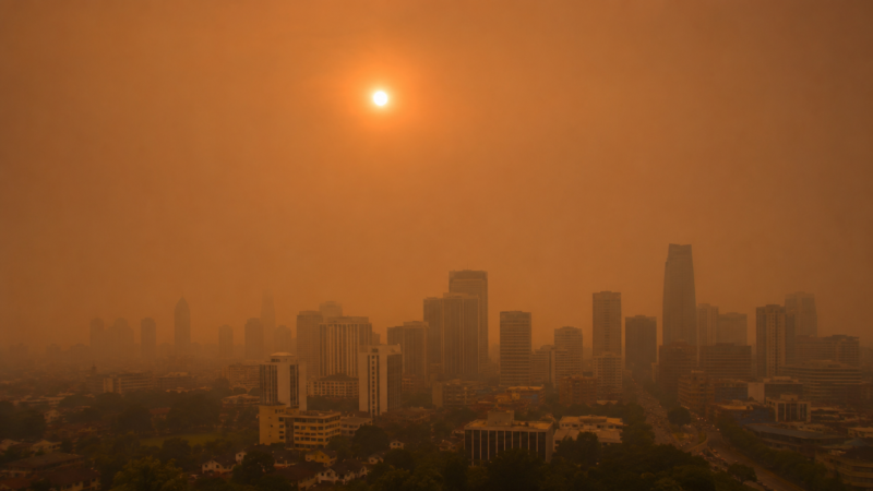 Canadian wildfire smoke