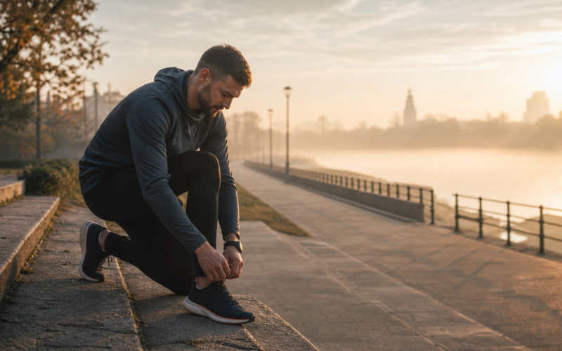 A person pushing through a slump and finding how to stay motivated