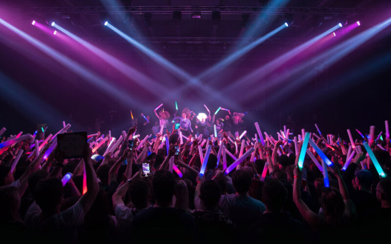 A vibrant concert stage, an introduction to K-pop for beginners