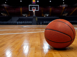 Two basketball teams facing off, showing the psychology of NBA rivalries