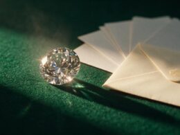 Big Brother 28 spoilers image showing a diamond on green felt beside a sealed envelope and blank voting cards
